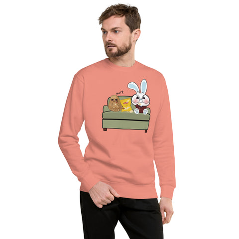 Ben-E Couch Potato Unisex Premium Sweatshirt