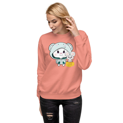 Bon-E Elephant Chums Unisex Premium Sweatshirt