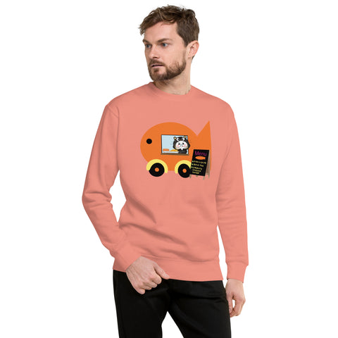 Ben-E Cat Fish Truck Unisex Premium Sweatshirt