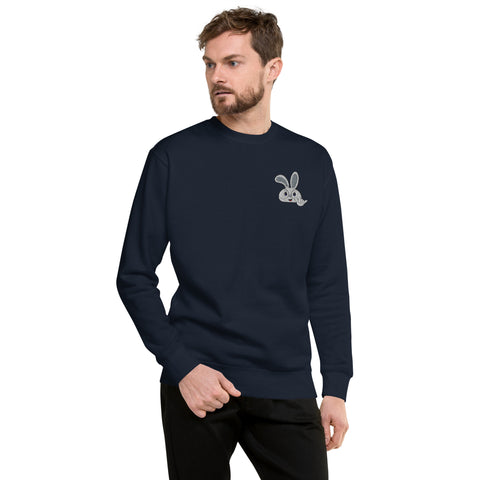 Ben-E Bunny Shaka (Embroidered) Unisex Premium Sweatshirt