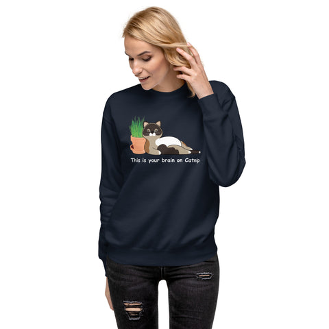 Maya Brain on Drugs Unisex Premium Sweatshirt