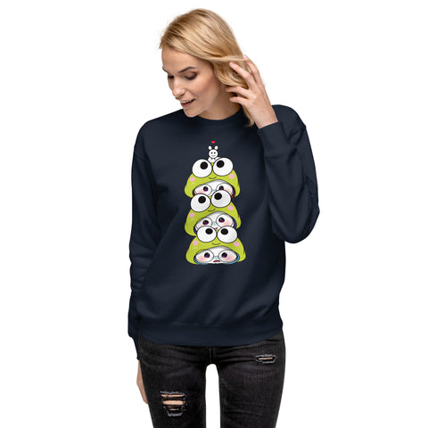 Ben-E Frog Stack Unisex Premium Sweatshirt