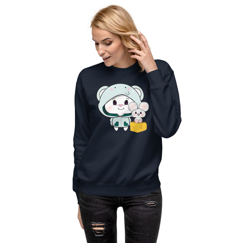 Bon-E Elephant Chums Unisex Premium Sweatshirt