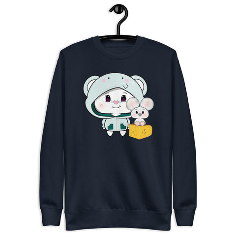 Bon-E Elephant Chums Unisex Premium Sweatshirt