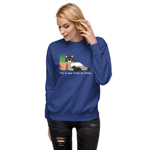 Maya Brain on Drugs Unisex Premium Sweatshirt