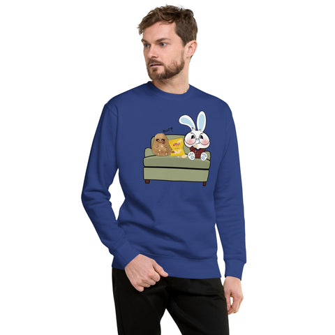 Ben-E Couch Potato Unisex Premium Sweatshirt