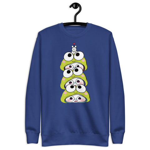 Ben-E Frog Stack Unisex Premium Sweatshirt