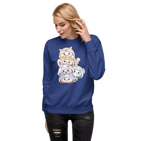 Ben-E & Bon-E Chums Stack Unisex Premium Sweatshirt