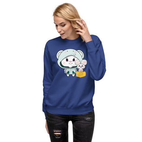 Bon-E Elephant Chums Unisex Premium Sweatshirt