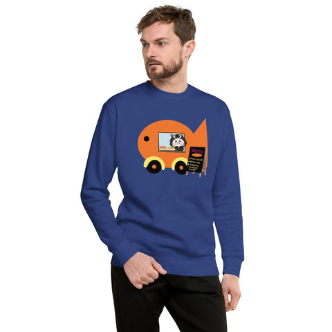 Ben-E Cat Fish Truck Unisex Premium Sweatshirt