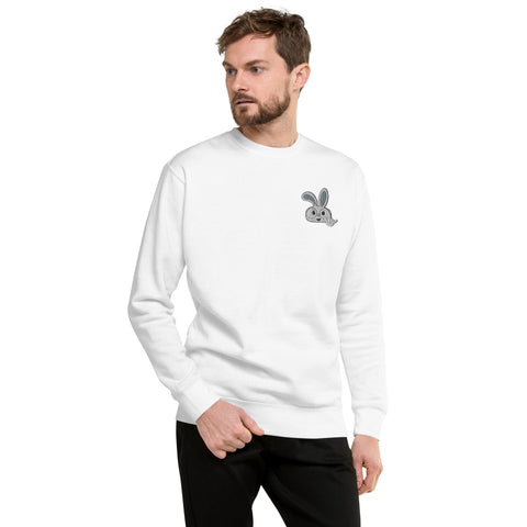 Ben-E Bunny Shaka (Embroidered) Unisex Premium Sweatshirt