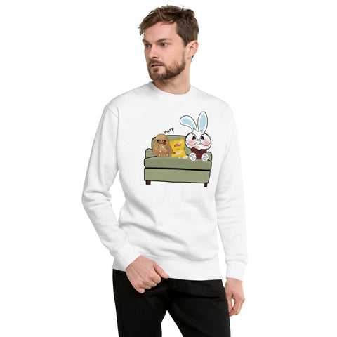 Ben-E Couch Potato Unisex Premium Sweatshirt