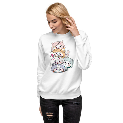 Ben-E & Bon-E Chums Stack Unisex Premium Sweatshirt