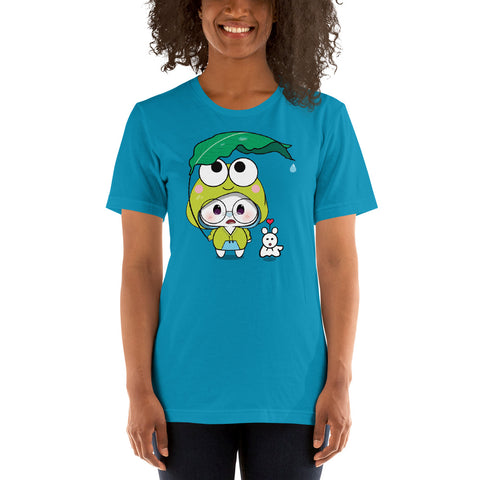 Ben-E Frog Leaf Umbrella Unisex t-shirt