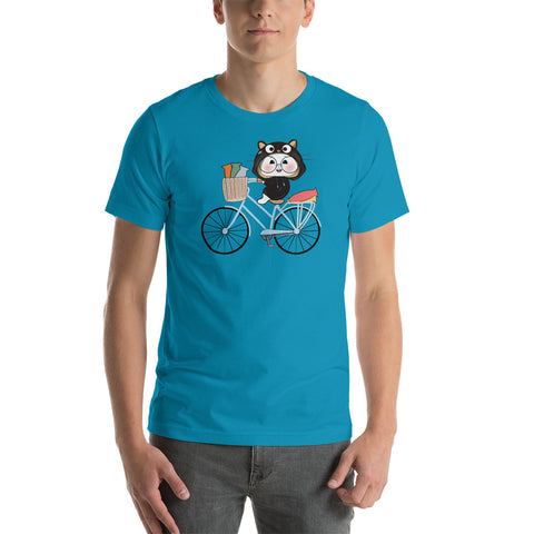 Ben-E Cat Bicycle Unisex t-shirt