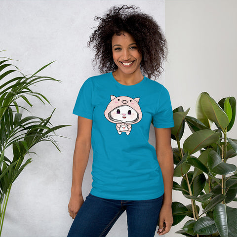 Bon-E Pig Chums Unisex t-shirt