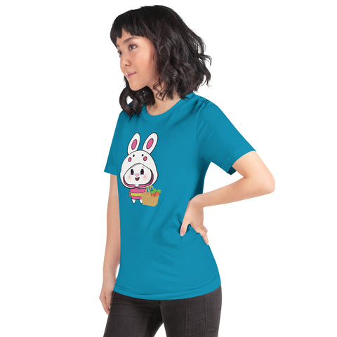 Bon-E Bunny Basket Unisex t-shirt