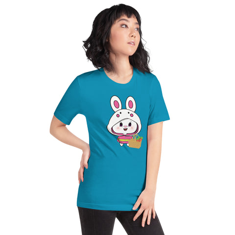 Bon-E Bunny Basket Unisex t-shirt