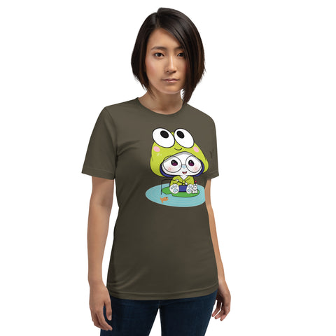 Ben-E Frog Fishing Unisex t-shirt