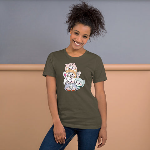 Ben-E & Bon-E Chums Stack Unisex t-shirt