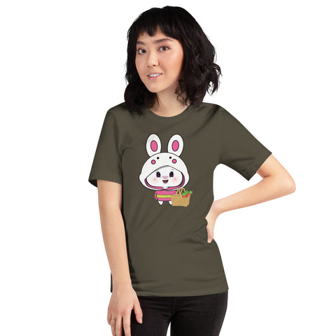 Bon-E Bunny Basket Unisex t-shirt