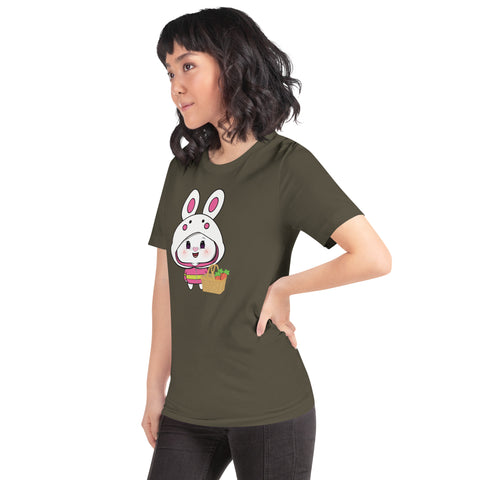 Bon-E Bunny Basket Unisex t-shirt