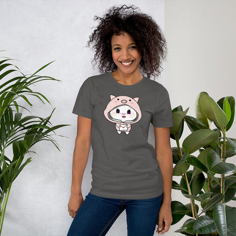 Bon-E Pig Chums Unisex t-shirt