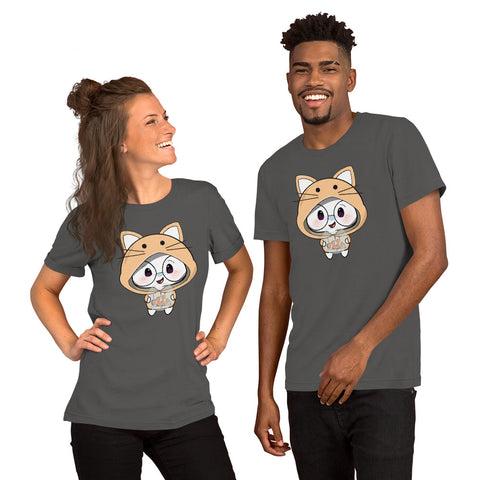 Ben-E Cat Fish Bowl Unisex t-shirt