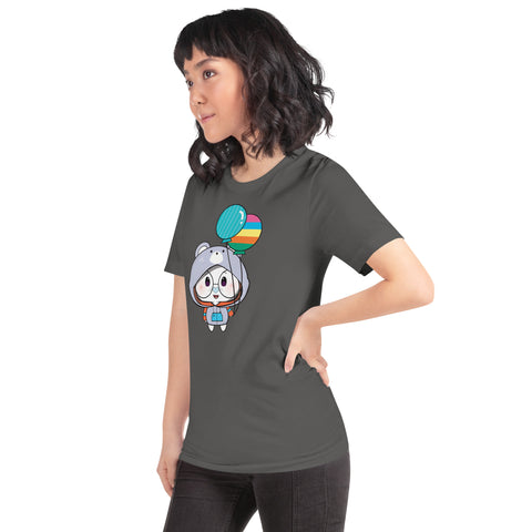 Ben-E Bear Balloons Unisex t-shirt