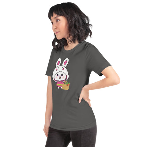 Bon-E Bunny Basket Unisex t-shirt