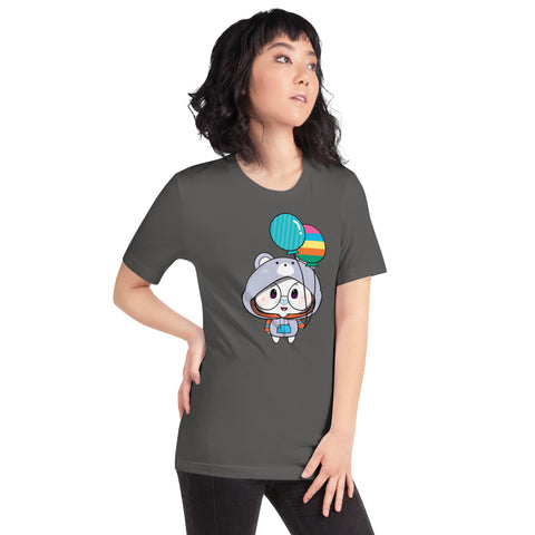 Ben-E Bear Balloons Unisex t-shirt