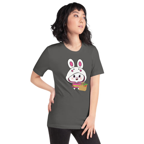Bon-E Bunny Basket Unisex t-shirt