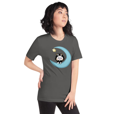 Ben-E Cat Moon Unisex t-shirt