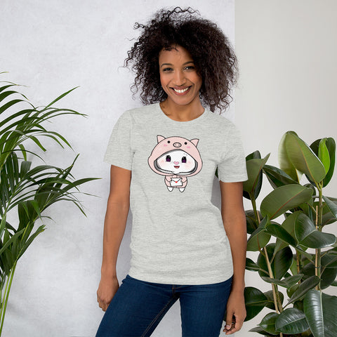Bon-E Pig Chums Unisex t-shirt