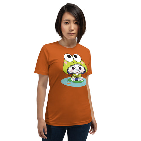 Ben-E Frog Fishing Unisex t-shirt