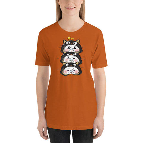Ben-E Cat Stack Unisex t-shirt