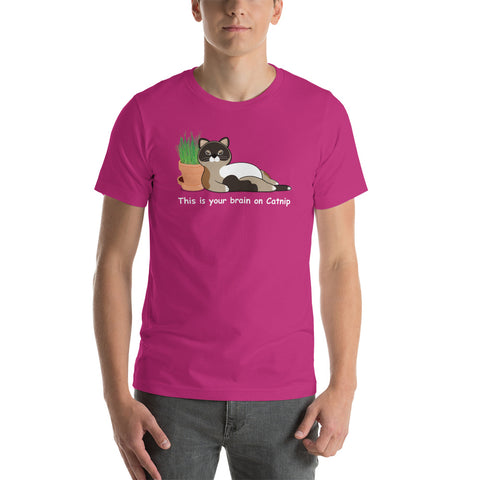 Maya Brain on Catnip Unisex t-shirt