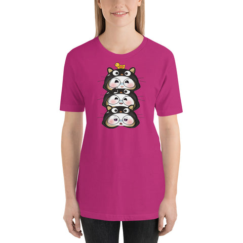 Ben-E Cat Stack Unisex t-shirt