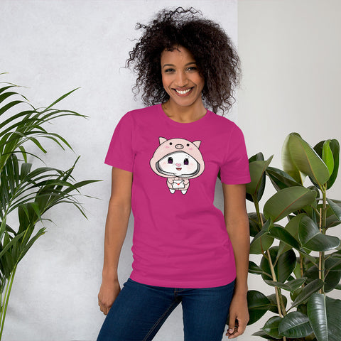 Bon-E Pig Chums Unisex t-shirt