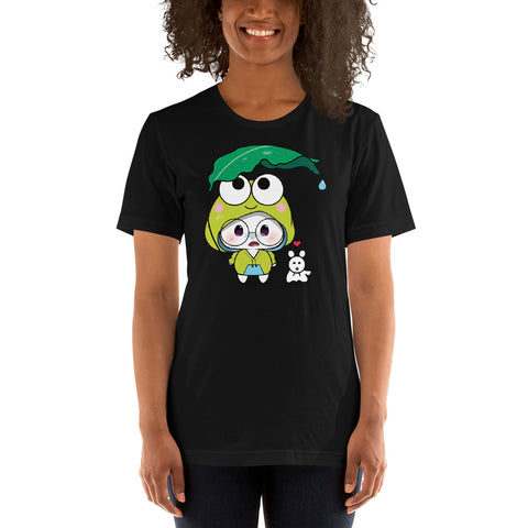 Ben-E Frog Leaf Umbrella Unisex t-shirt