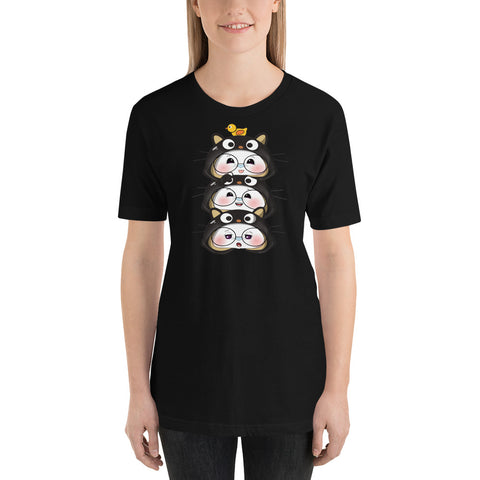 Ben-E Cat Stack Unisex t-shirt