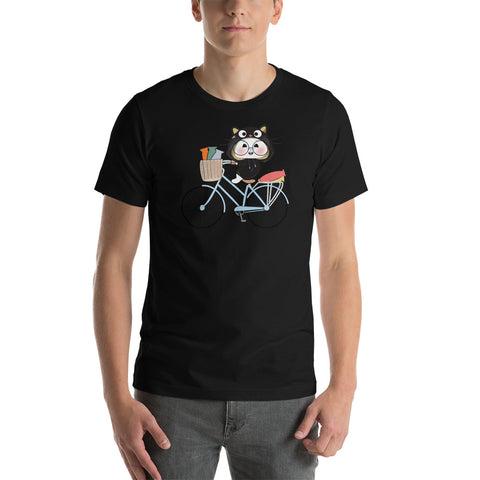 Ben-E Cat Bicycle Unisex t-shirt