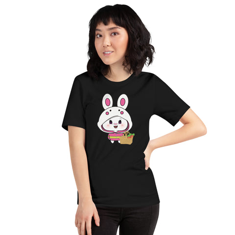 Bon-E Bunny Basket Unisex t-shirt