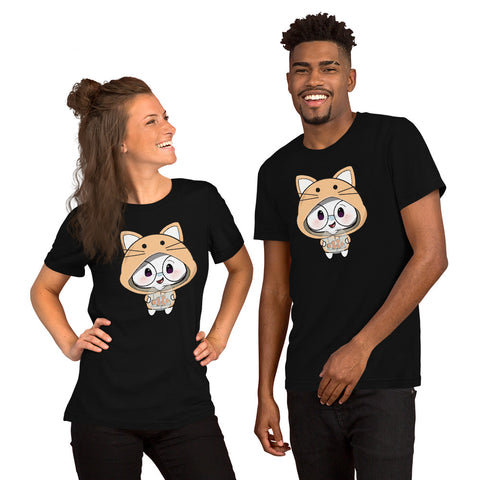 Ben-E Cat Fish Bowl Unisex t-shirt