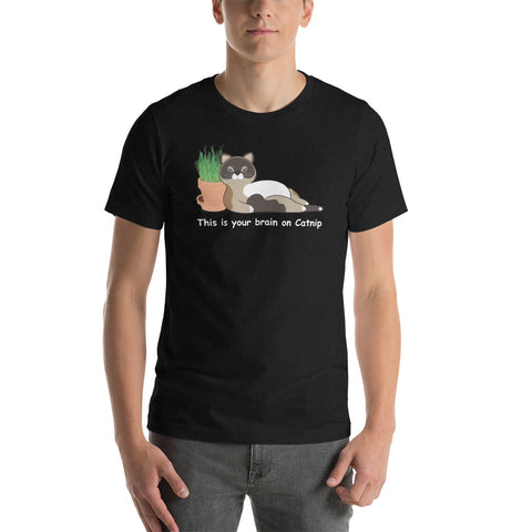 Maya Brain on Catnip Unisex t-shirt