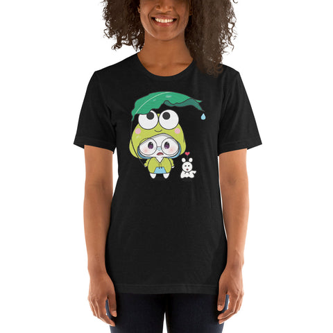 Ben-E Frog Leaf Umbrella Unisex t-shirt