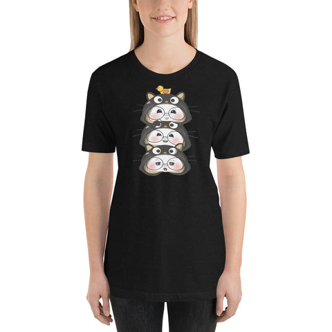 Ben-E Cat Stack Unisex t-shirt