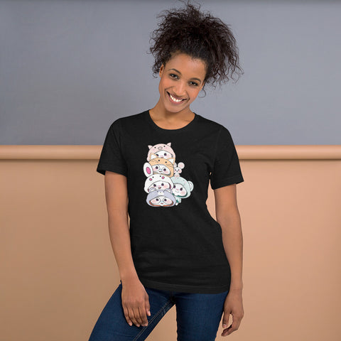 Ben-E & Bon-E Chums Stack Unisex t-shirt