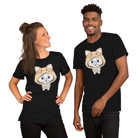 Ben-E Cat Fish Bowl Unisex t-shirt