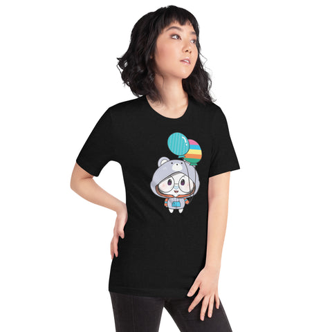 Ben-E Bear Balloons Unisex t-shirt